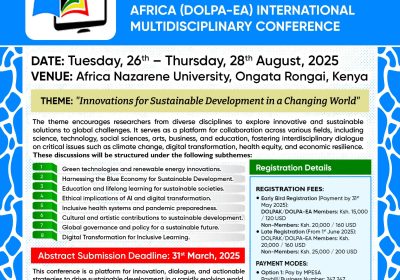 2025 DOLPA-EA INTERNATIONAL MULTIDISCIPLINARY CONFERENCE (Updated)